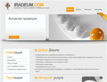 Tablet Screenshot of iradeum.com